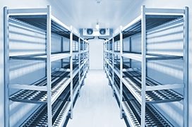 Refrigeration chamber.