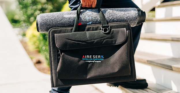 Aire Serv toolbag.