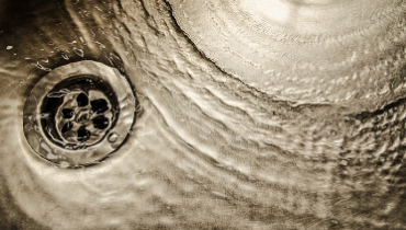 wash basin sink with water